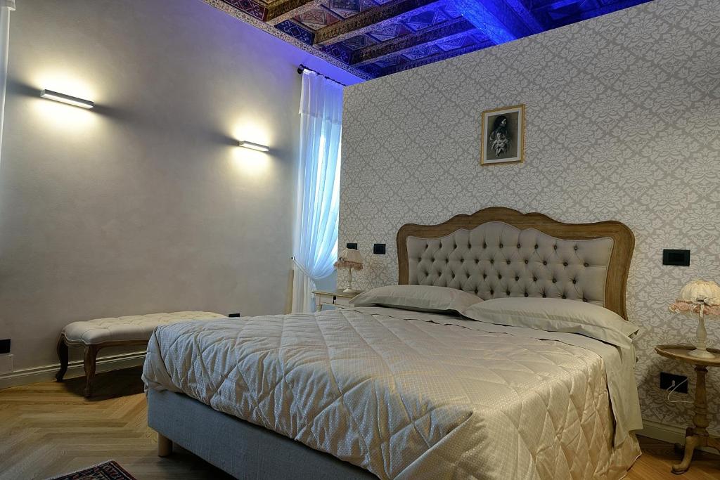 Posteľ alebo postele v izbe v ubytovaní Antica Dimora