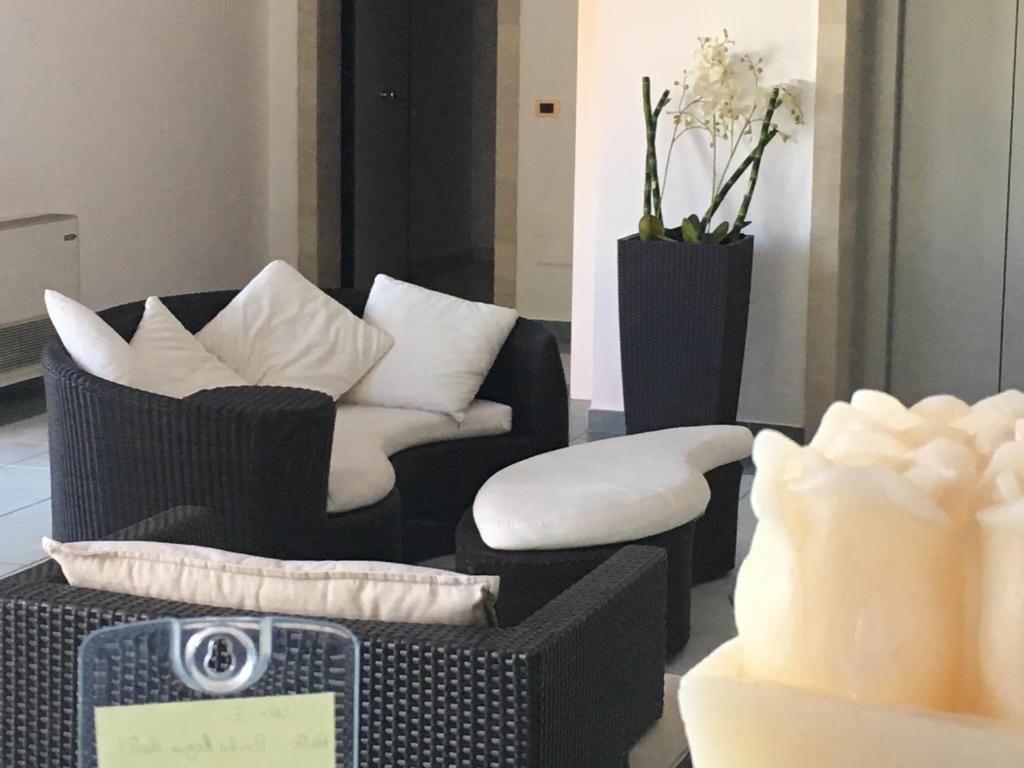 Posezení v ubytování Hotel Bulla Regia