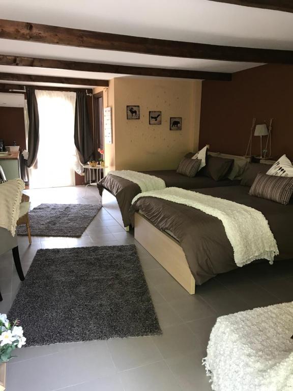 Кровать или кровати в номере La Beverita