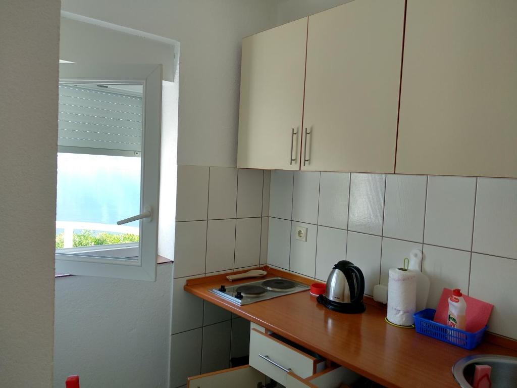 Kuhinja ili čajna kuhinja u objektu Apartments Dani