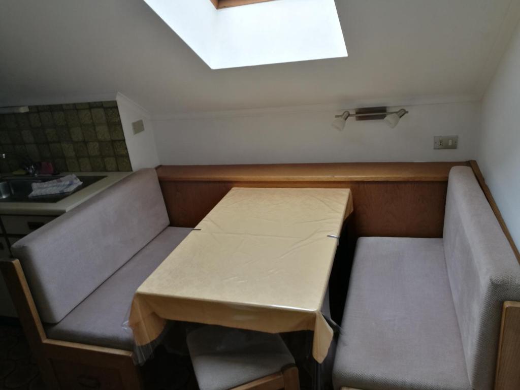 Posezení v ubytování Residence Terentis