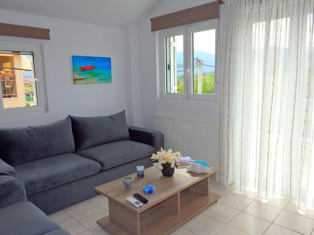Posezení v ubytování Ionian Apartment, Sami