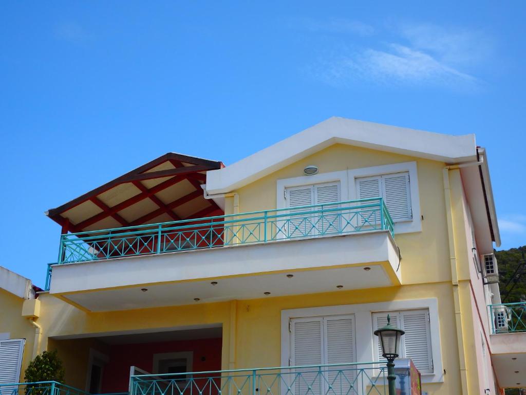 Balkón nebo terasa v ubytování Ionian Apartment, Sami