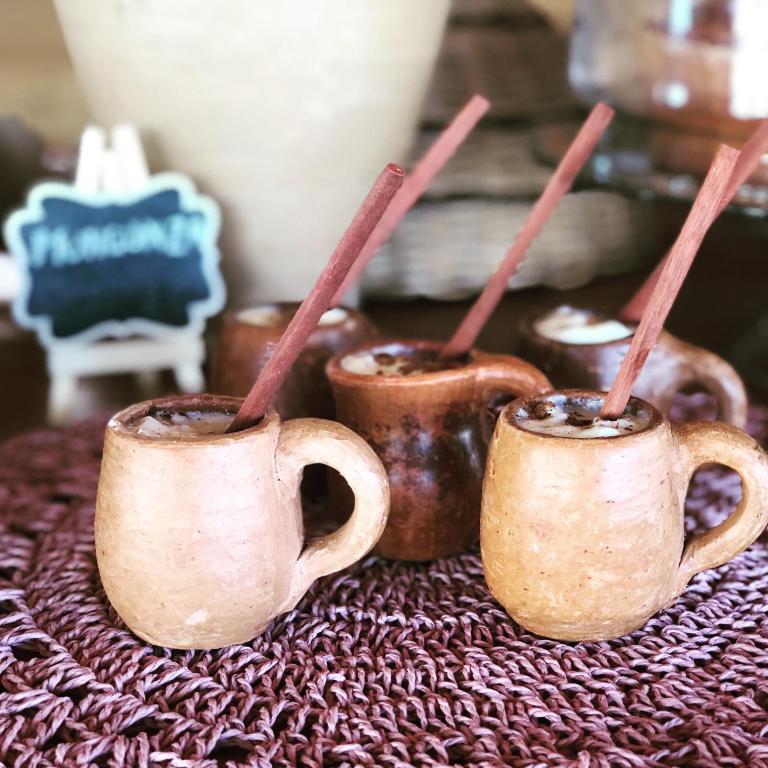 Nápoje v ubytování Le Terrace