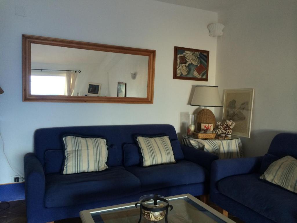 Posedenie v ubytovaní La casa sulla scogliera