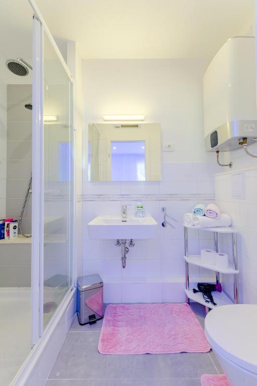 Kúpeľňa v ubytovaní Studio Luce Mala