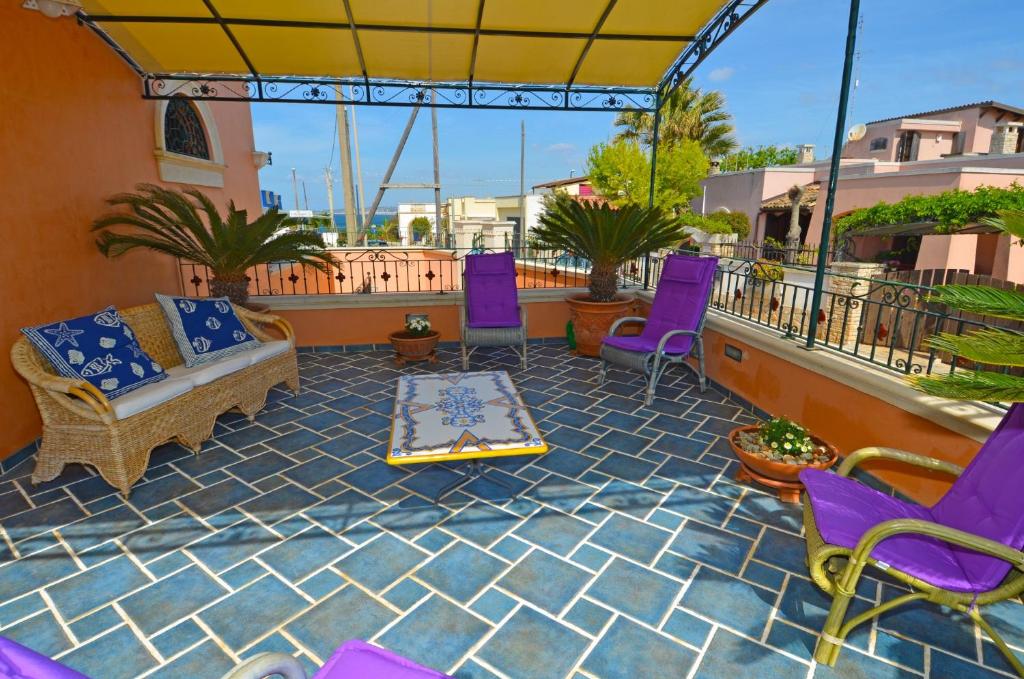 Μπαλκόνι ή βεράντα στο Casa Spano 1 - RosariaVacanze