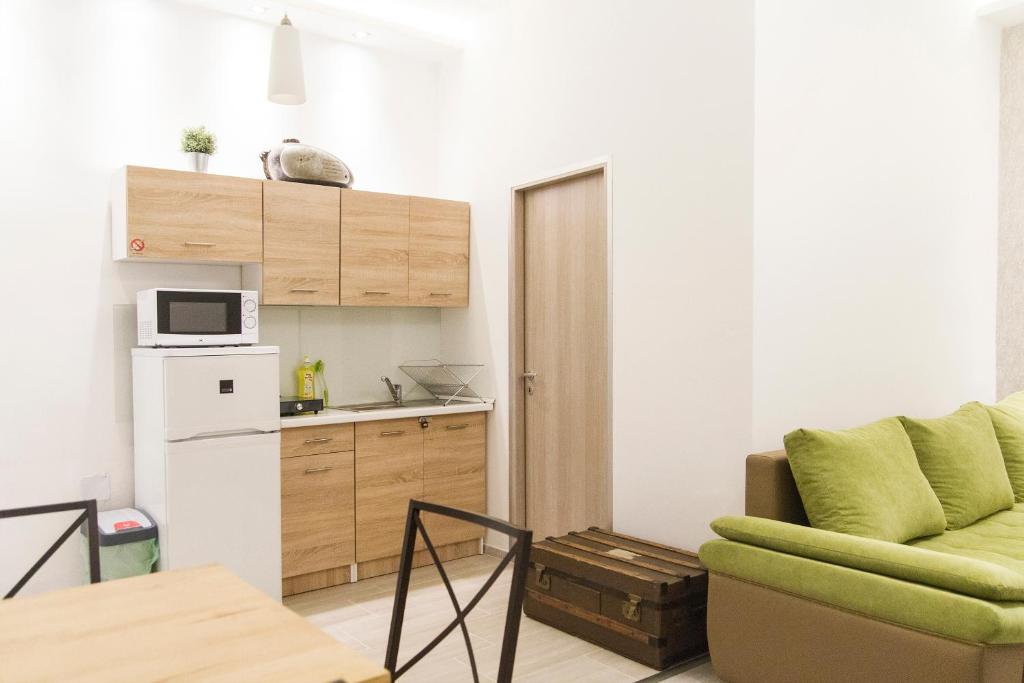 Kuchyňa alebo kuchynka v ubytovaní Cozy Apartment Budapest