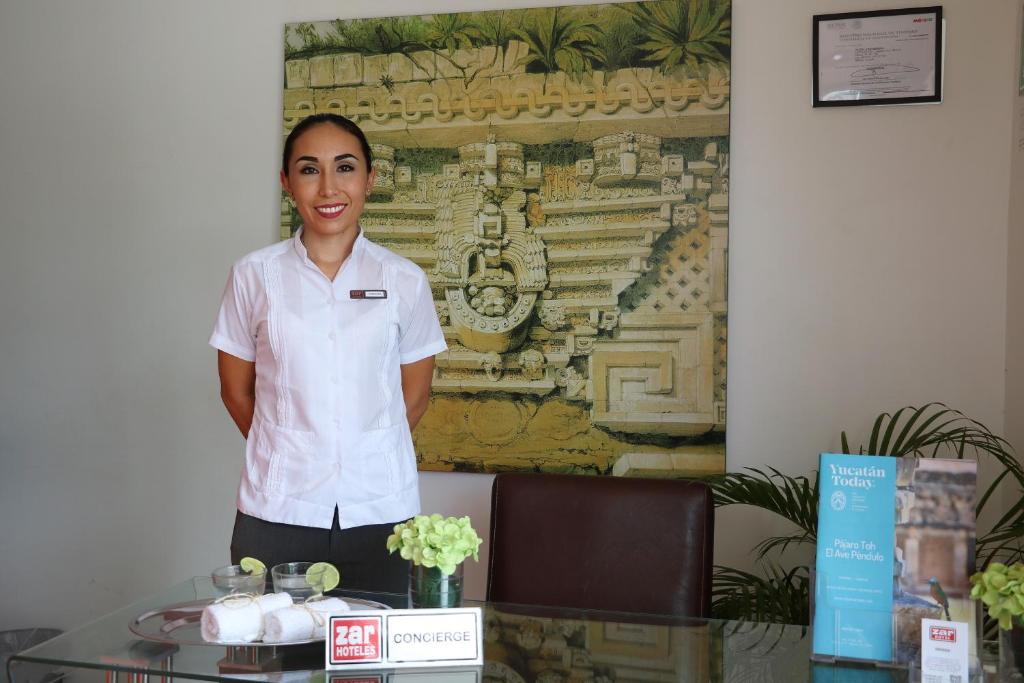Členové personálu v ubytování Hotel Zar Merida