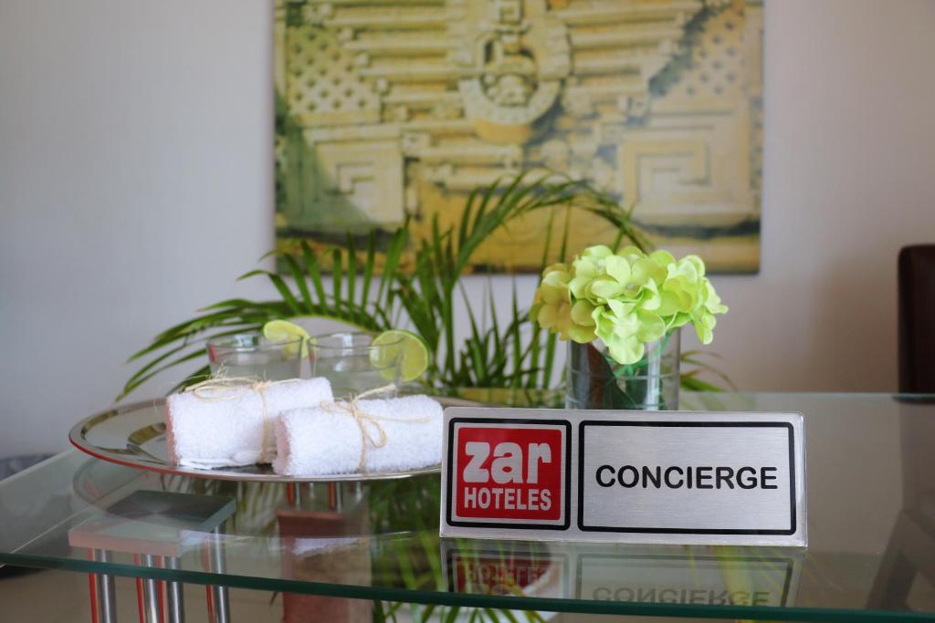 Certifikát, hodnocení, plakát nebo jiný dokument vystavený v ubytování Hotel Zar Merida