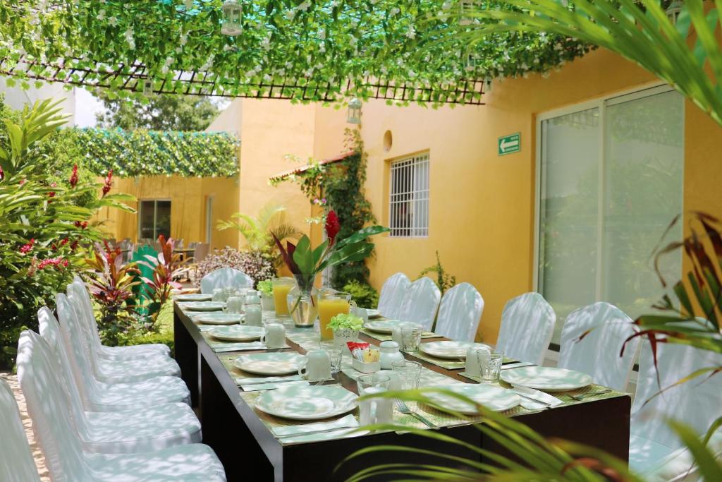 Zahrada ubytování Hotel Zar Merida