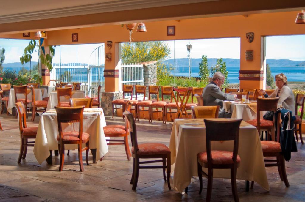 Restaurace v ubytování Taypikala Lago