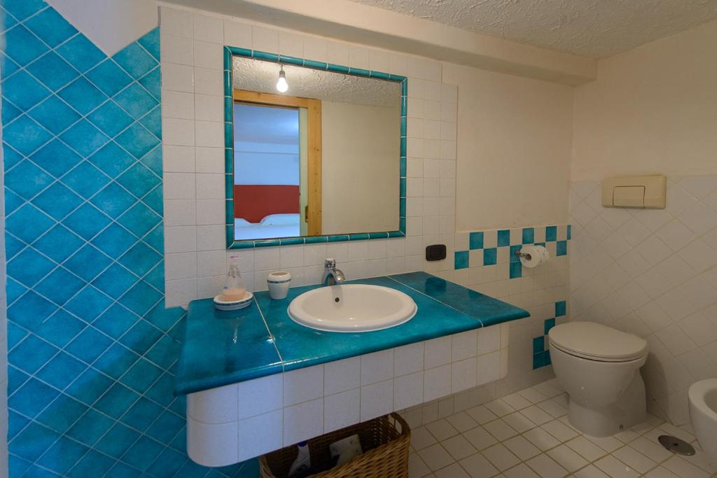 Kúpeľňa v ubytovaní B&B Li Fringi