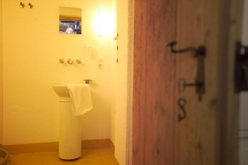 Kúpeľňa v ubytovaní Ferienhaus Troadkasten - Familie Friedrich