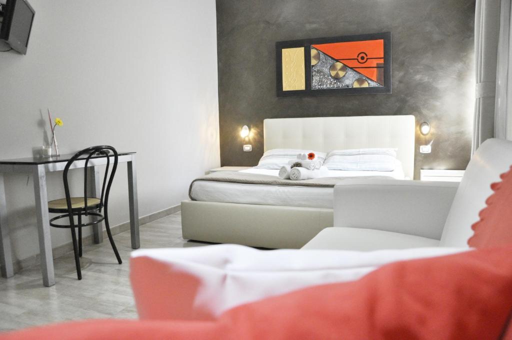 Posezení v ubytování Bed and Breakfast Morghella
