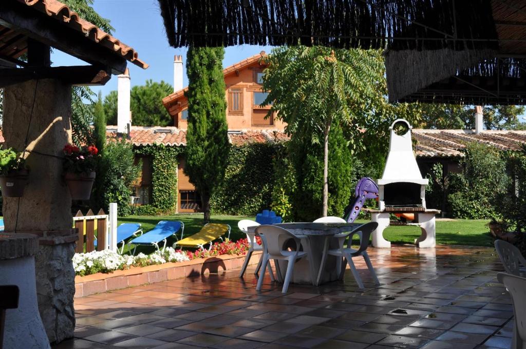 Zahrada ubytování Hospedium Hacienda Las Cavas