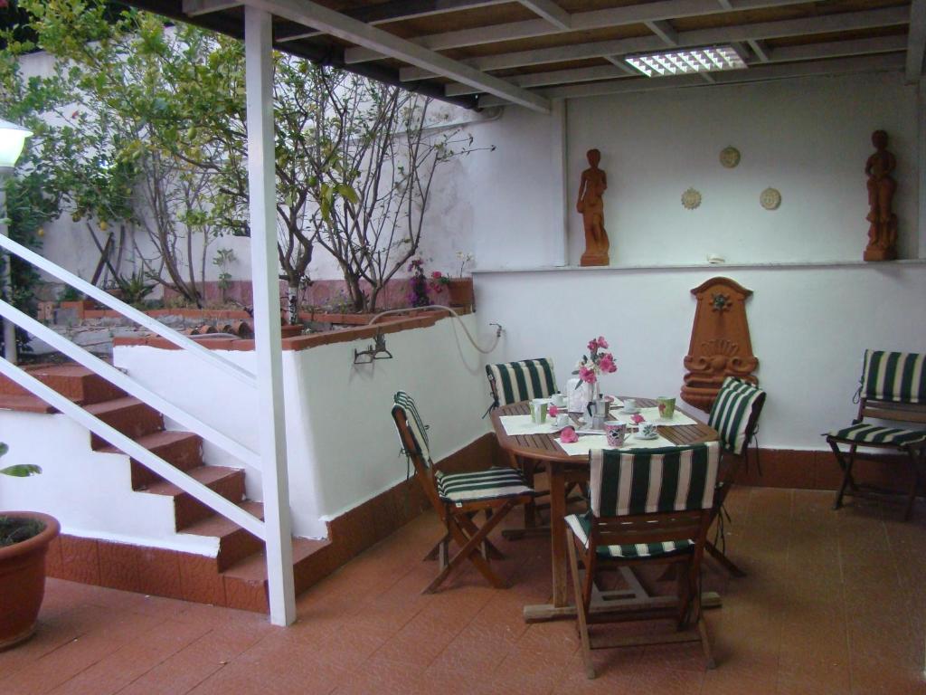 Balkón nebo terasa v ubytování Villetta sul mare in residence