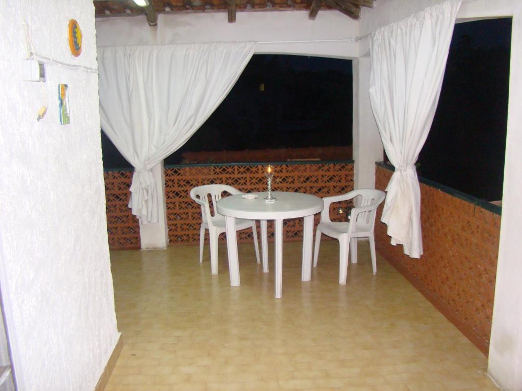 Balkón nebo terasa v ubytování Villetta sul mare in residence