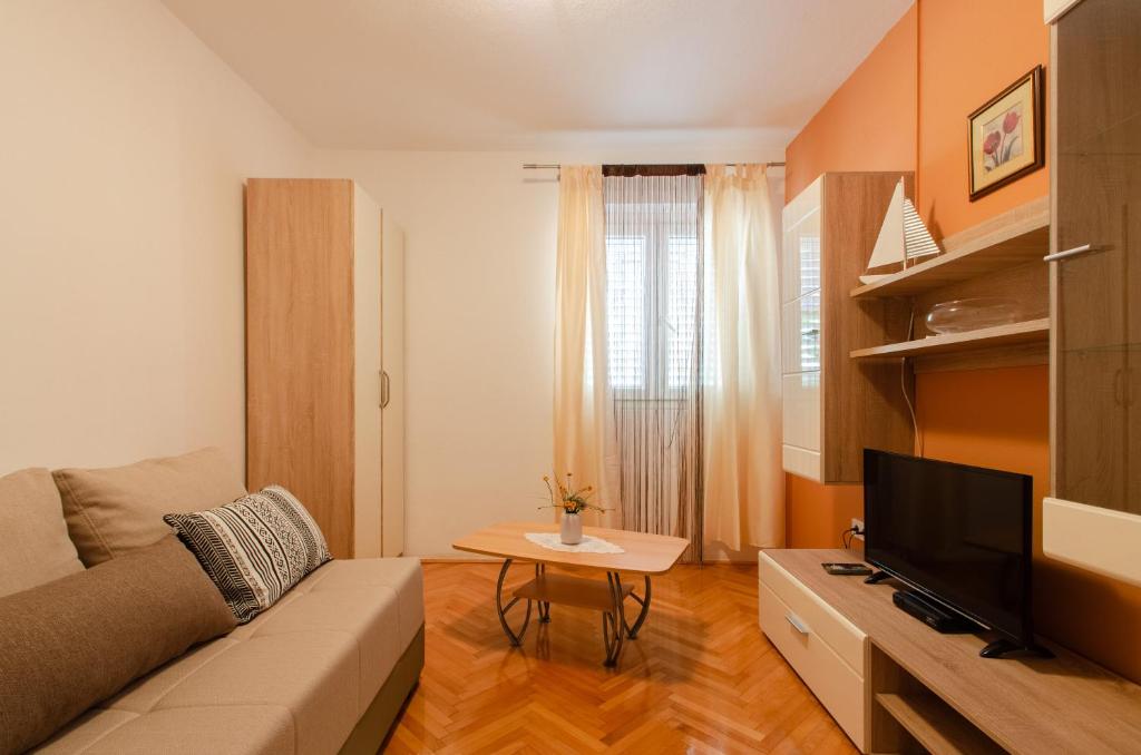Гостиная зона в Apartments Ranko