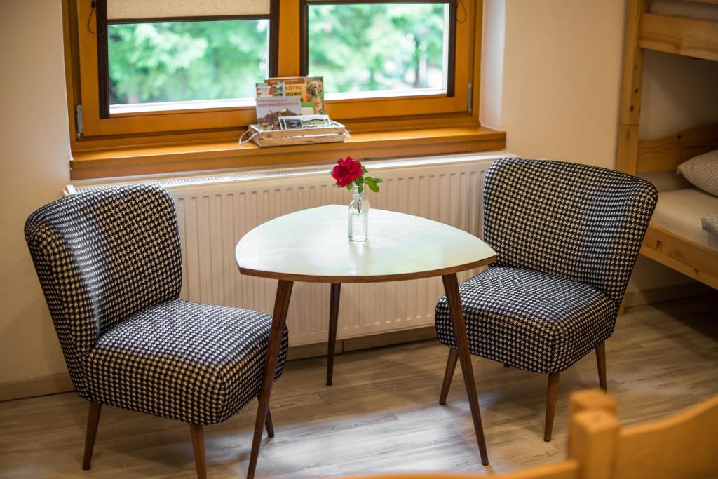 Posezení v ubytování Rooms Kozmus