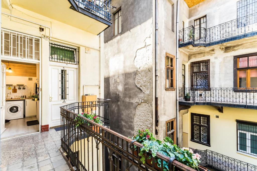 Balkón alebo terasa v ubytovaní BpR Little Attractico Apartment