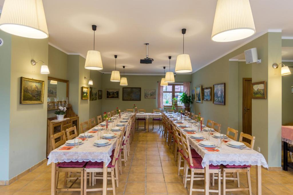 Restaurace v ubytování Dom Pod Koziołkami