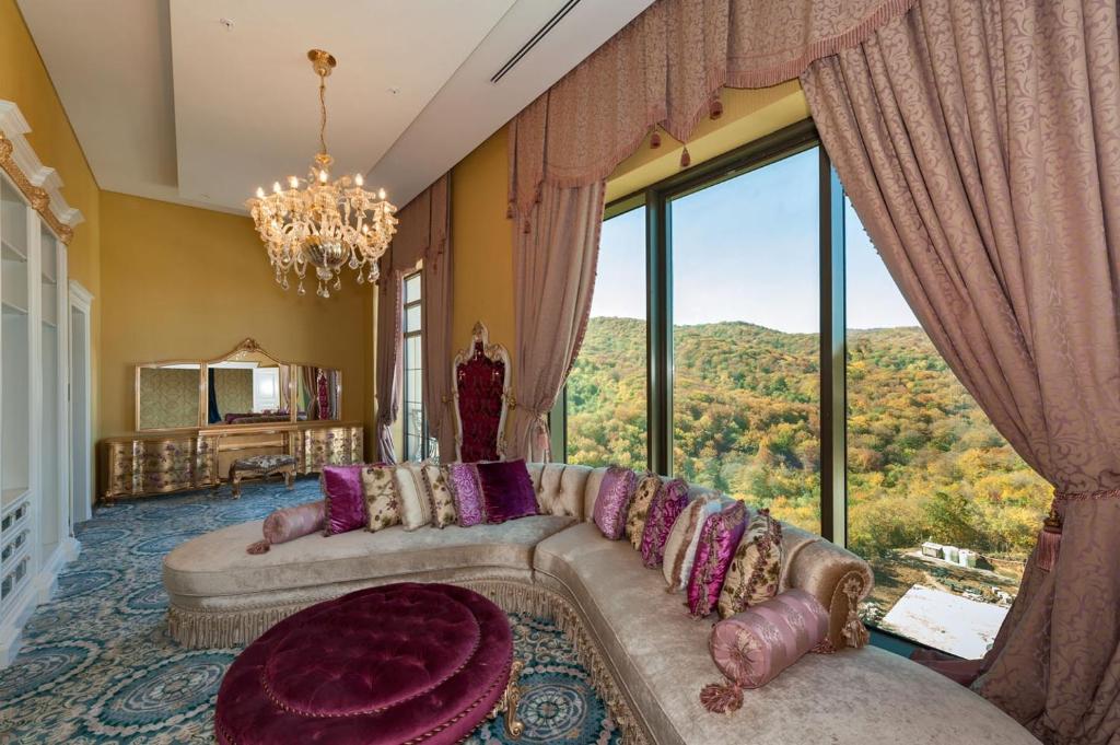 Posezení v ubytování Quba Palace Hotel & Golf Resort