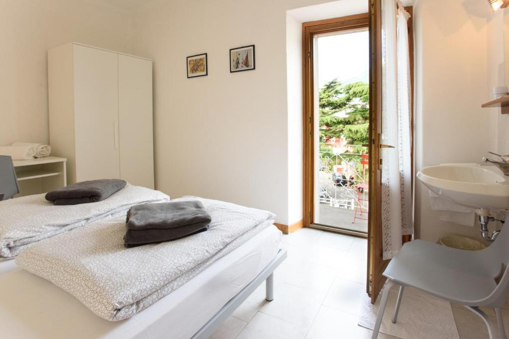 Postel nebo postele na pokoji v ubytování Villa Nirvana