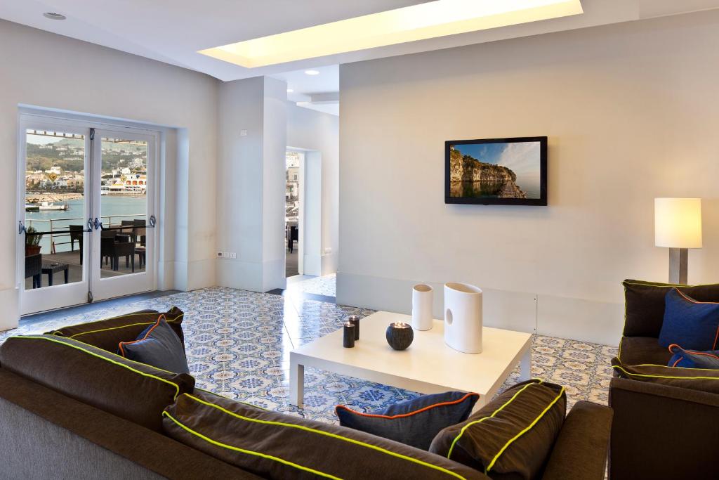 Posezení v ubytování Regina Isabella-Resort Spa Restaurant