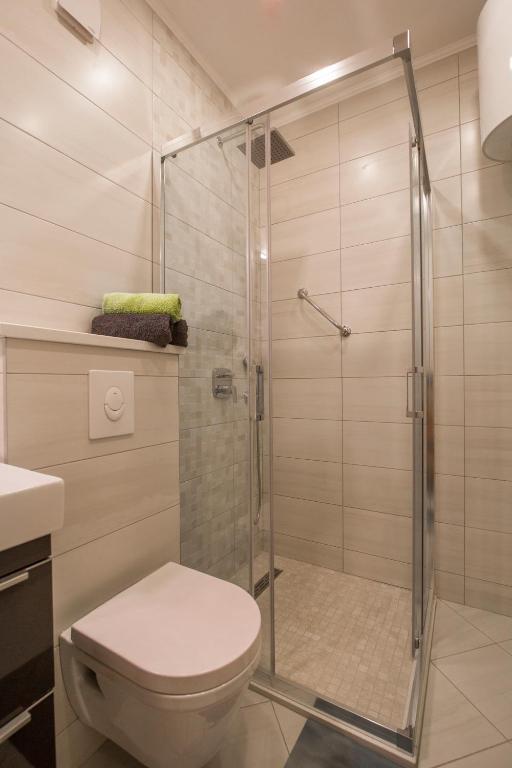Kúpeľňa v ubytovaní Apartments Smokva