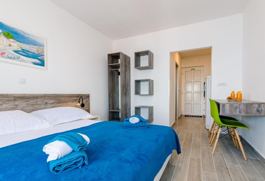 Postel nebo postele na pokoji v ubytování Apartment Petra 14