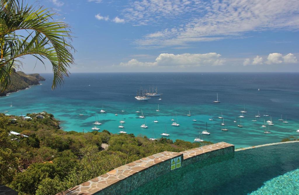 a view of a harbor with boats in the water at Tropical Hideaway in Port Elizabeth