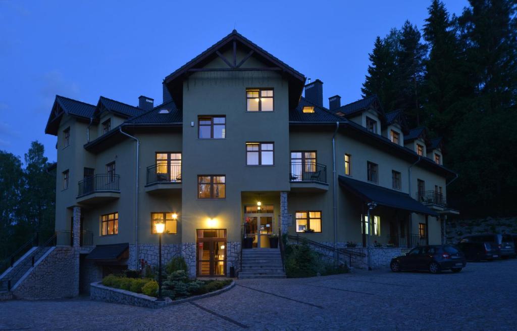 Budova, kde se bed and breakfast nachází