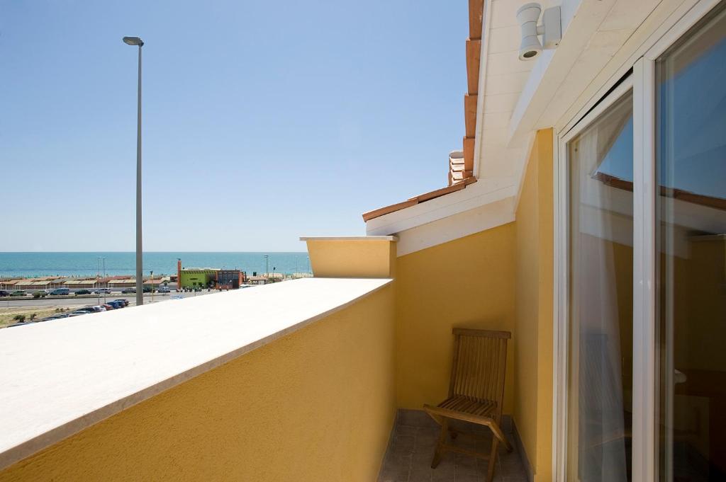 Nespecifikovaný výhled na moře nebo výhled na moře při pohledu z hotelu