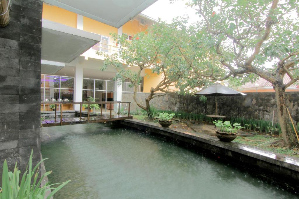 Zahrada ubytování University Hotel Yogyakarta