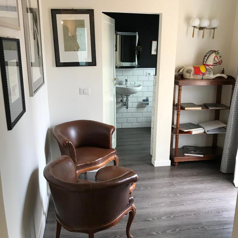 Telewizja i/lub zestaw kina domowego w obiekcie L'8 Boutique Design Apartments