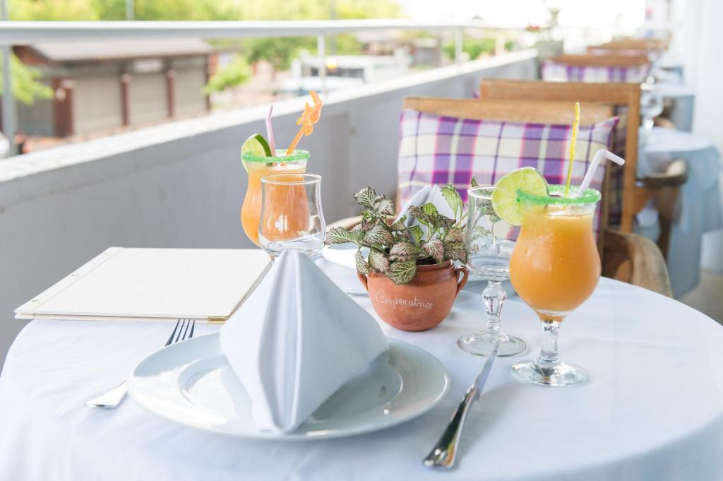 Nápoje v ubytování Hotel l'Impératrice
