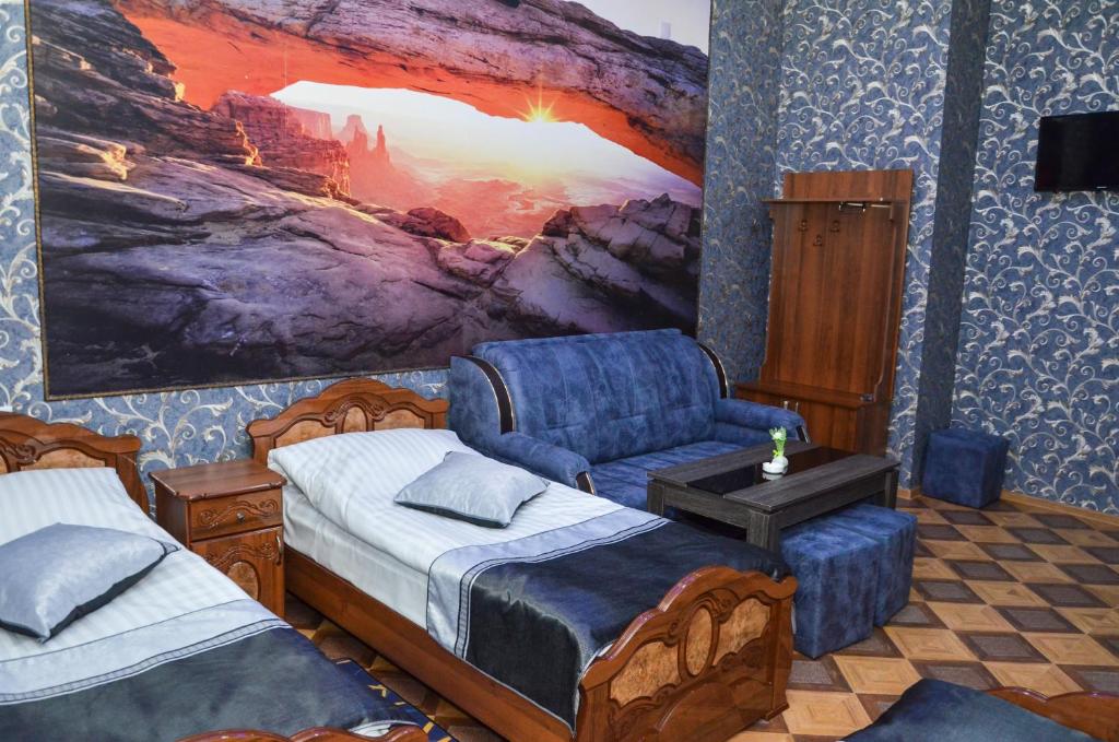 Posezení v ubytování Zangezur Hotel