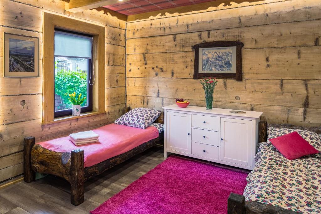 Posteľ alebo postele v izbe v ubytovaní Willa Mrzonka Guesthouse