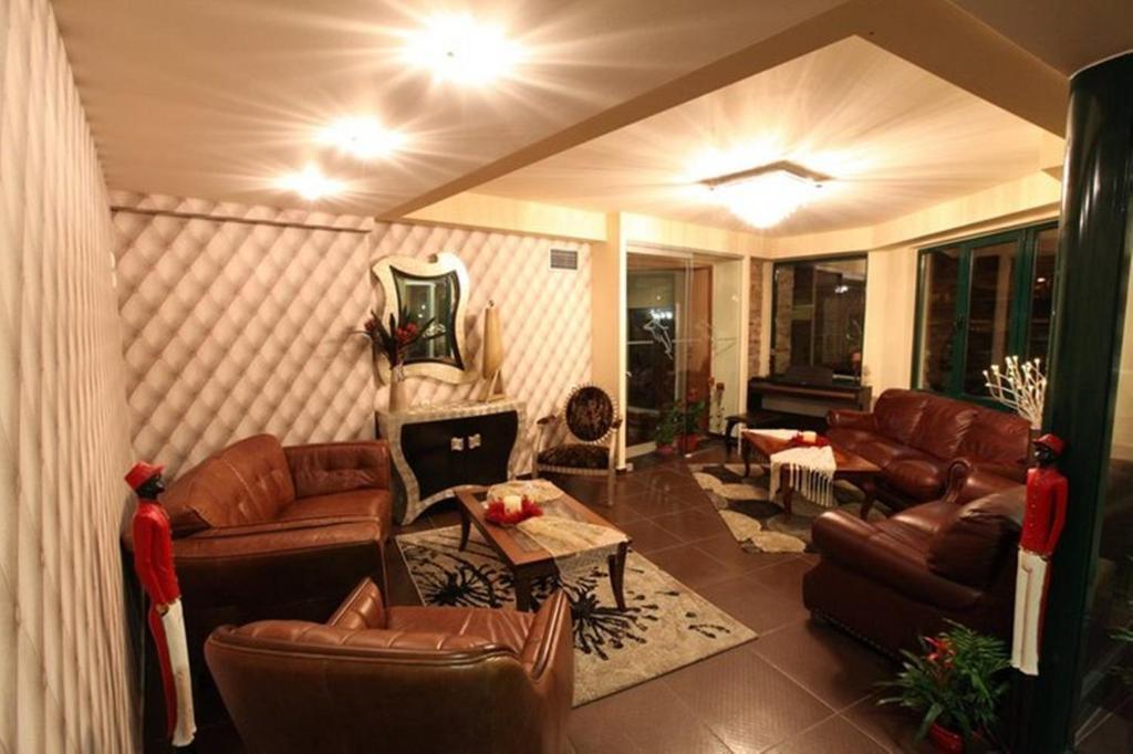 Posezení v ubytování Delfini Hotel