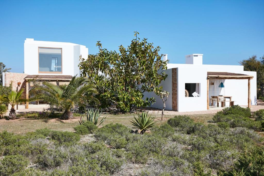 Zahrada ubytování Can Tres Formentera