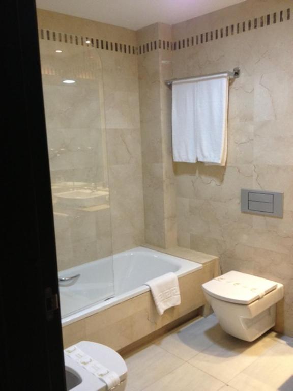 Koupelna v ubytování Hotel Don Felipe
