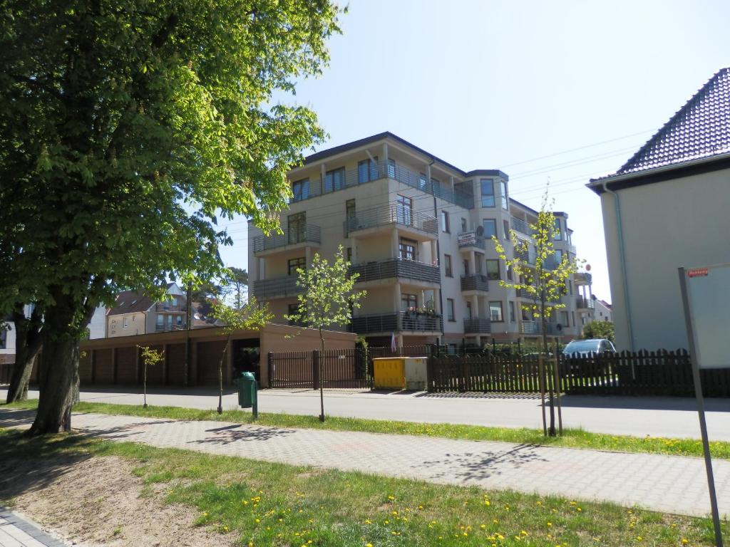 Bygningen som lejligheden ligger i