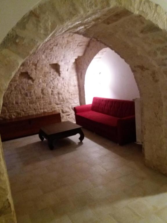 Postel nebo postele na pokoji v ubytování Il rifugio del conte