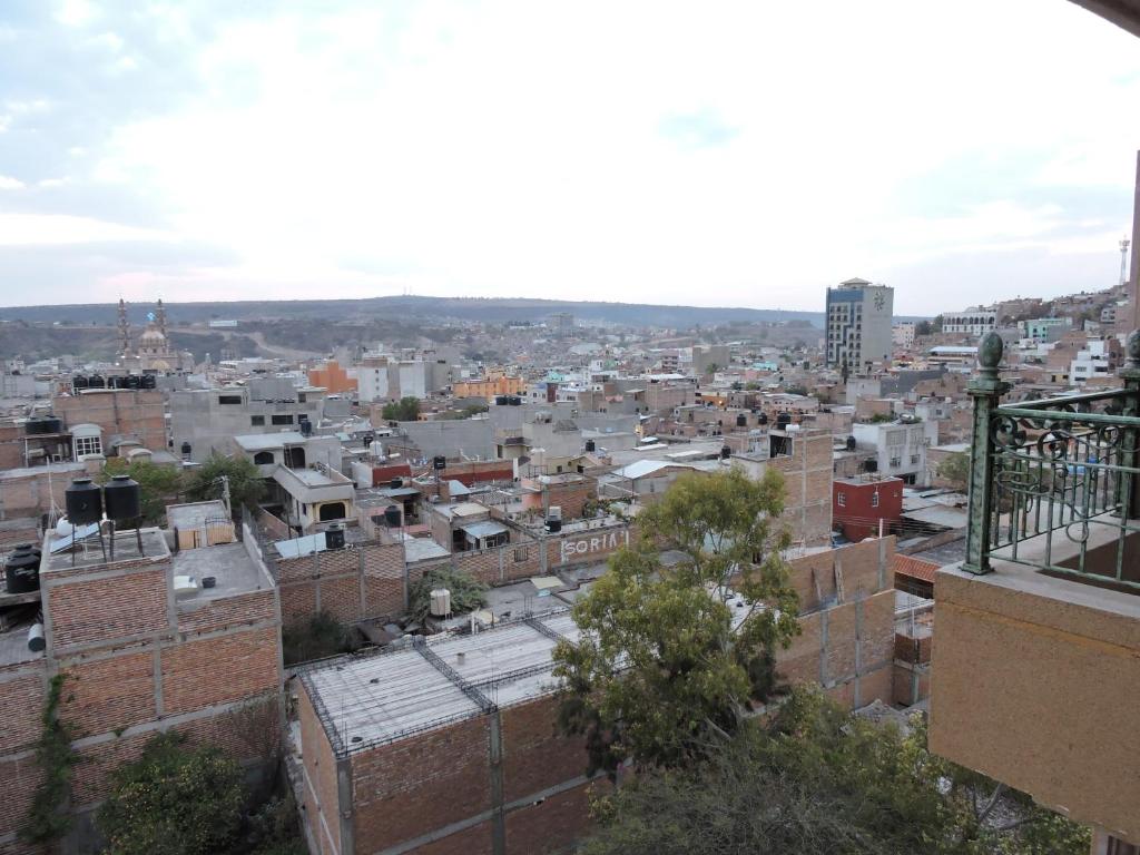 Nespecifikovaný výhled na destinaci San Juan de los Lagos nebo výhled na město při pohledu z hotelu