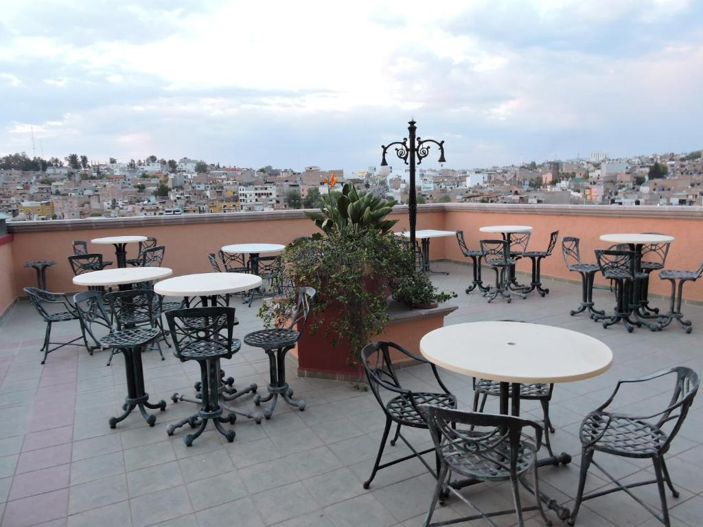 Balkón nebo terasa v ubytování Hotel Quinta Cesar