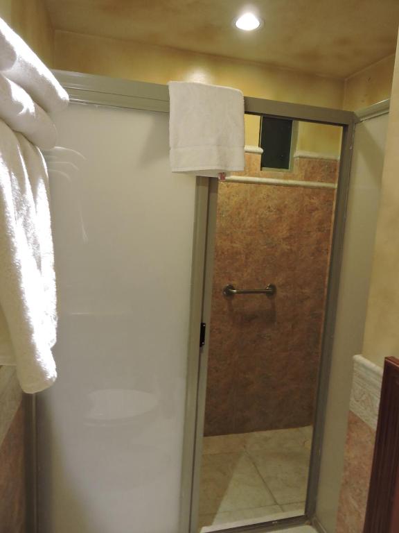 Koupelna v ubytování Hotel Quinta Cesar