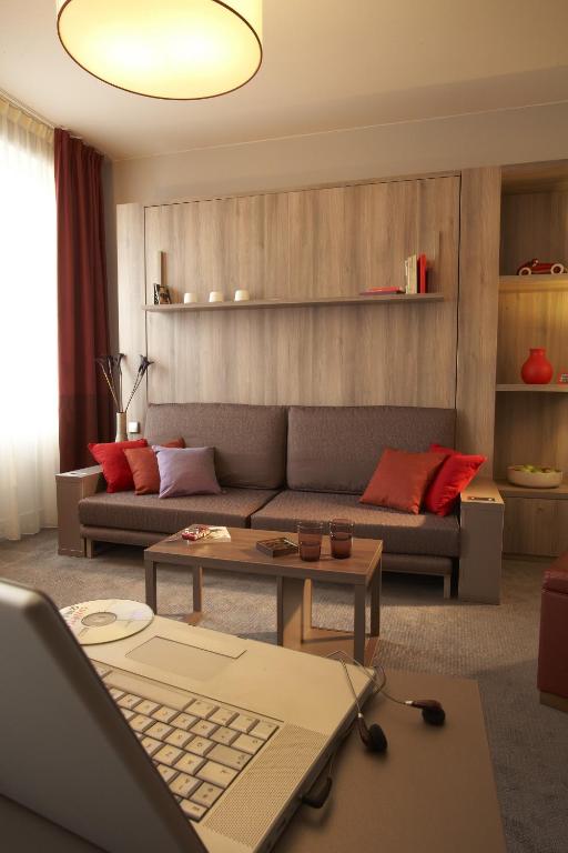 Posezení v ubytování Aparthotel Adagio Vienna City