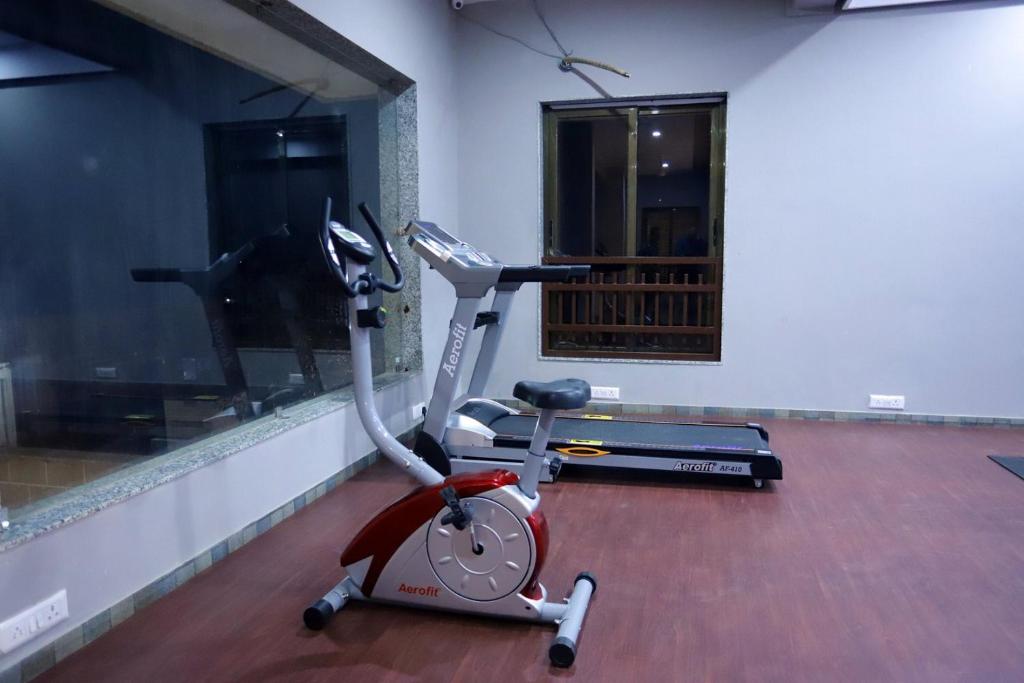 Fitness centrum a/nebo fitness zařízení v ubytování Lion Park Hotel & Resorts
