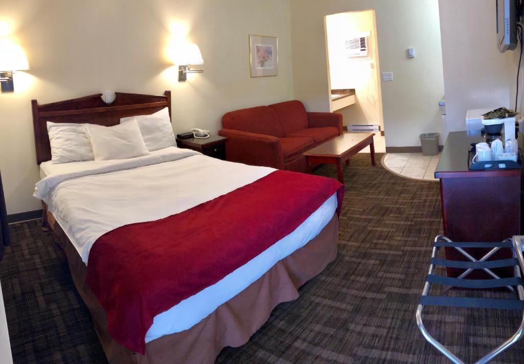 Postel nebo postele na pokoji v ubytování Kings Motor Inn